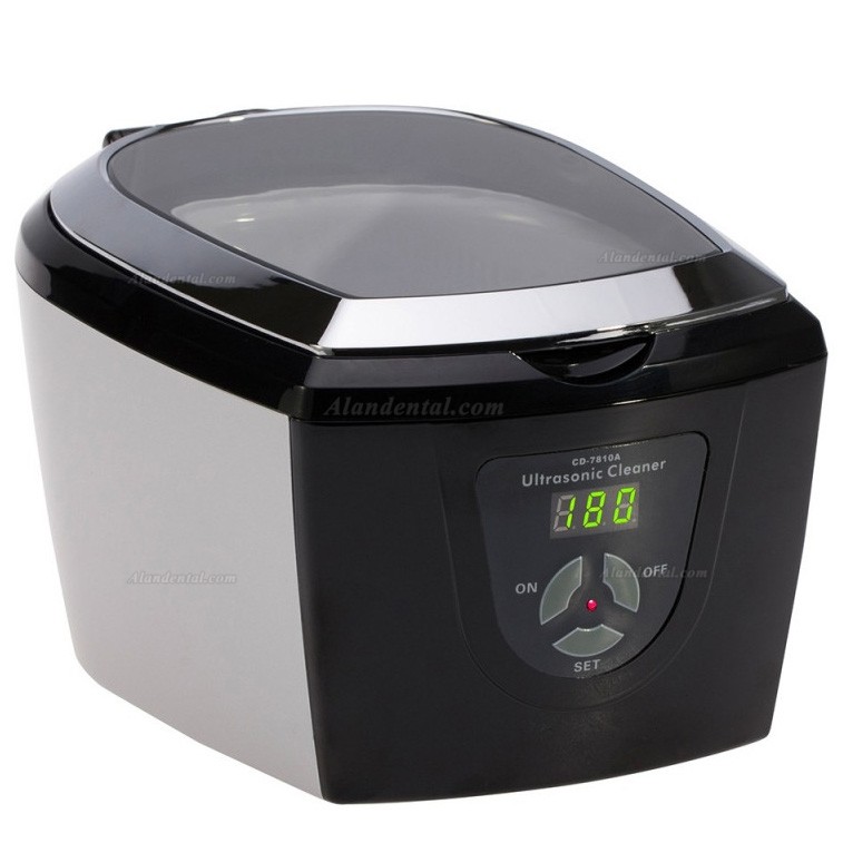 JeKen® 0.75L Ultrasonic Cleaner with CD Cleaning Capability CD-7810A